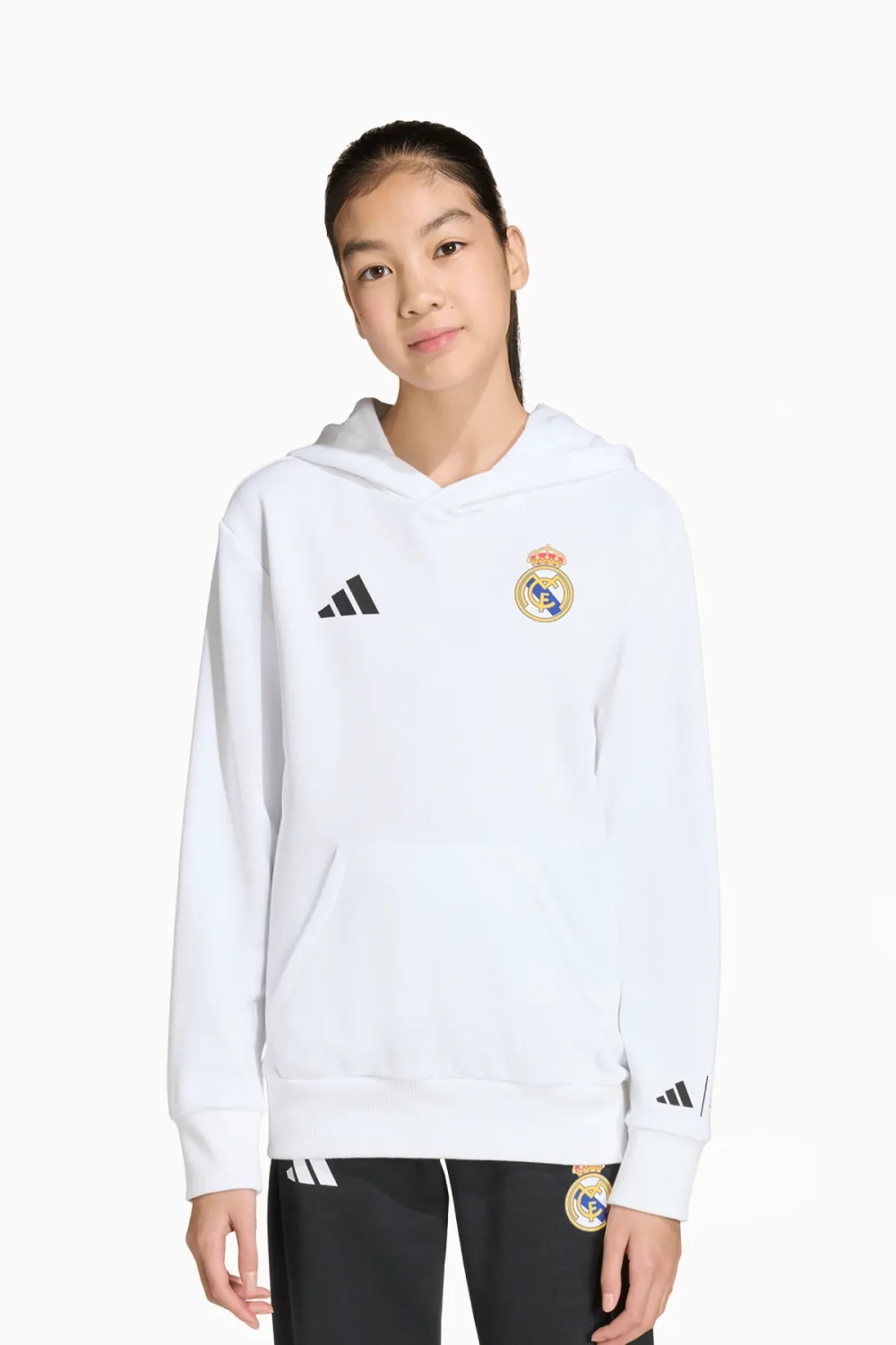 Кофта adidas Real Madrid x Marvel 25/26 Graphic Junior - белый