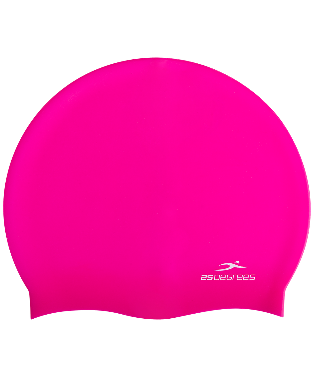 Шапочка для плавания Nuance Pink, силикон, подростковый