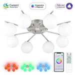 Citilux Адам Смарт CL228A181 RGB LED Умная люстра Матовый Хром