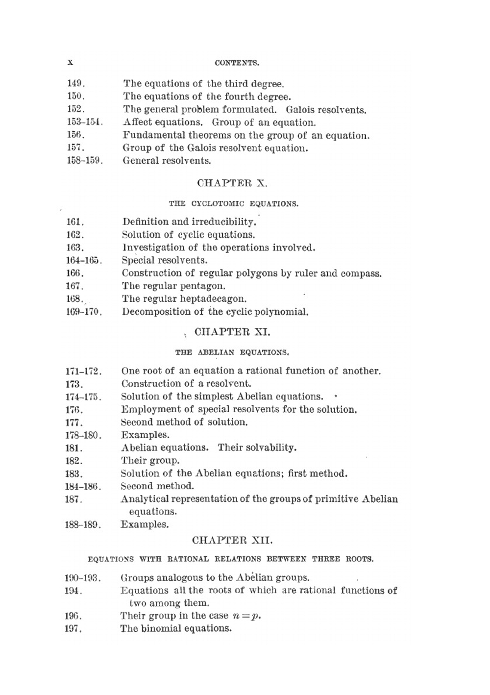 The theory of substitutions and its application to algebra | Eugen Netto
