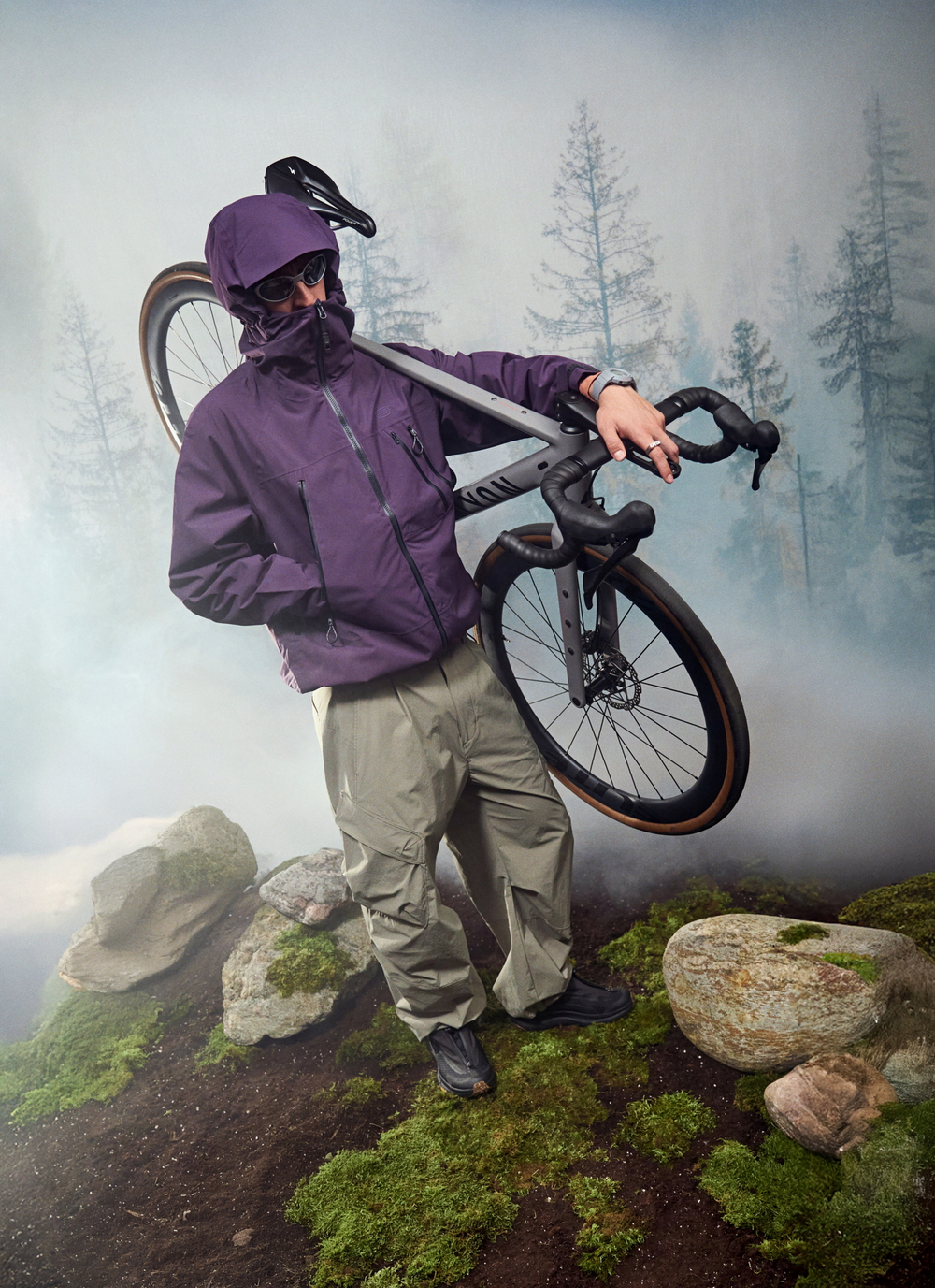 Куртка 3в1 Nothomme Blue Jacket+Fleece "Dark Purple"