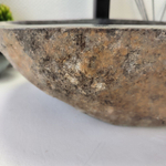 Раковина из речного камня RS-63321 (49*36*16) 0122