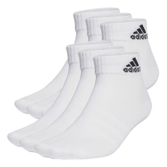 Теннисные носки Adidas Thin and Light Sportswear Ankle 6P - белый/черный