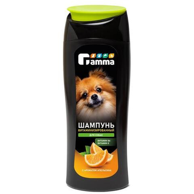 Шампунь витаминизированный для собак, 400мл, Gamma