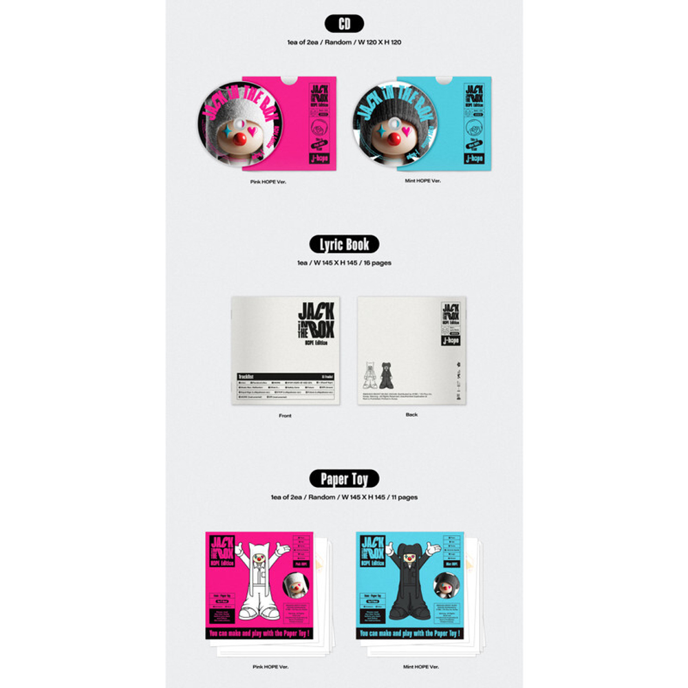 Альбом j-hope (BTS) Jack In The Box (HOPE edition)