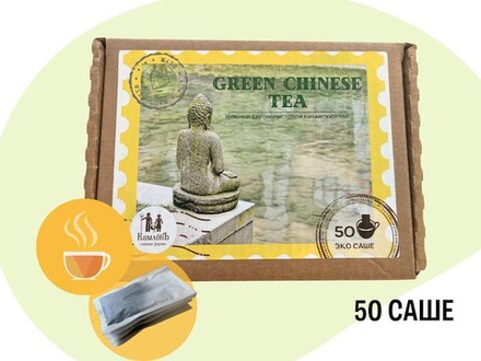 Чай в эко-саше Green Chinese Tea, 50 саше (4,5 б)