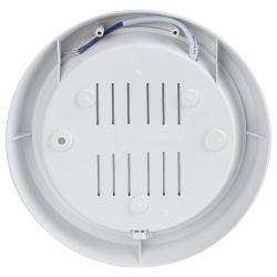 Светильник ЖКХ светодиодный ЭРА SPB-301-2-4K-15 IP40 15Вт 1200Лм 4000К 180х180х33 с акустическим датчиком круг накладной