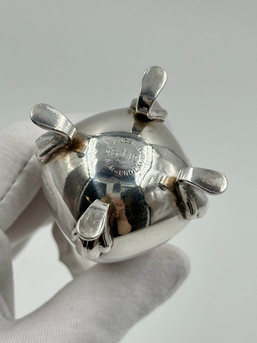 Солонка посеребренная Kingsway