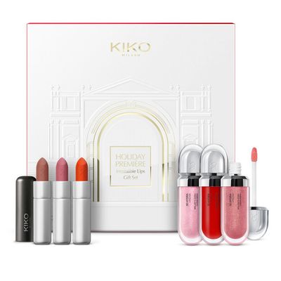 Подарочный набор для губ KIKO Milano Holiday Première Irresistible Lips Gift Set