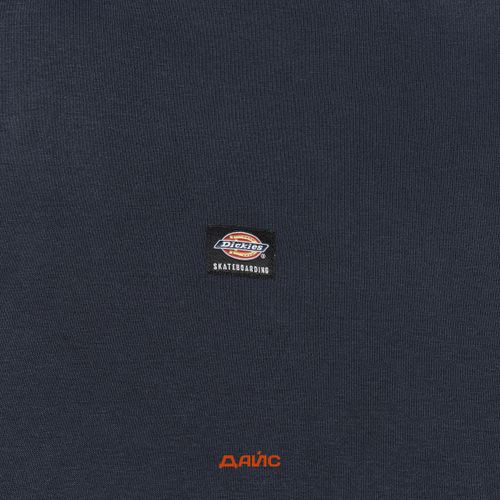 Толстовка мужская Dickies Skateboarding Logo Hoodie артикул:TWSK0_blue - купить в магазине Дайс