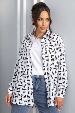 Рубашка Надель (белая/кошки) Б13844-16М LT Collection