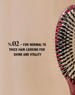 La Bonne Brosse Массажная расческа для волос N 02 Essential Detangling Brush - Emerald Green