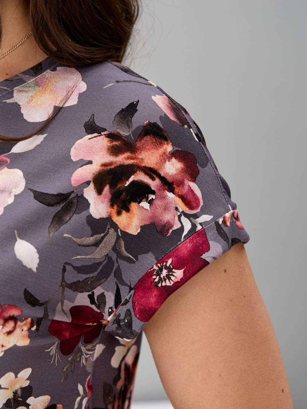 Футболка Фв-104/цветы-богемия