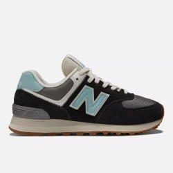 New balance 574 dark navy with marred blue 2025