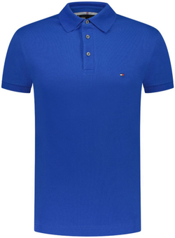 Теннисное поло Tommy Hilfiger Core 1985 Slim - Blue