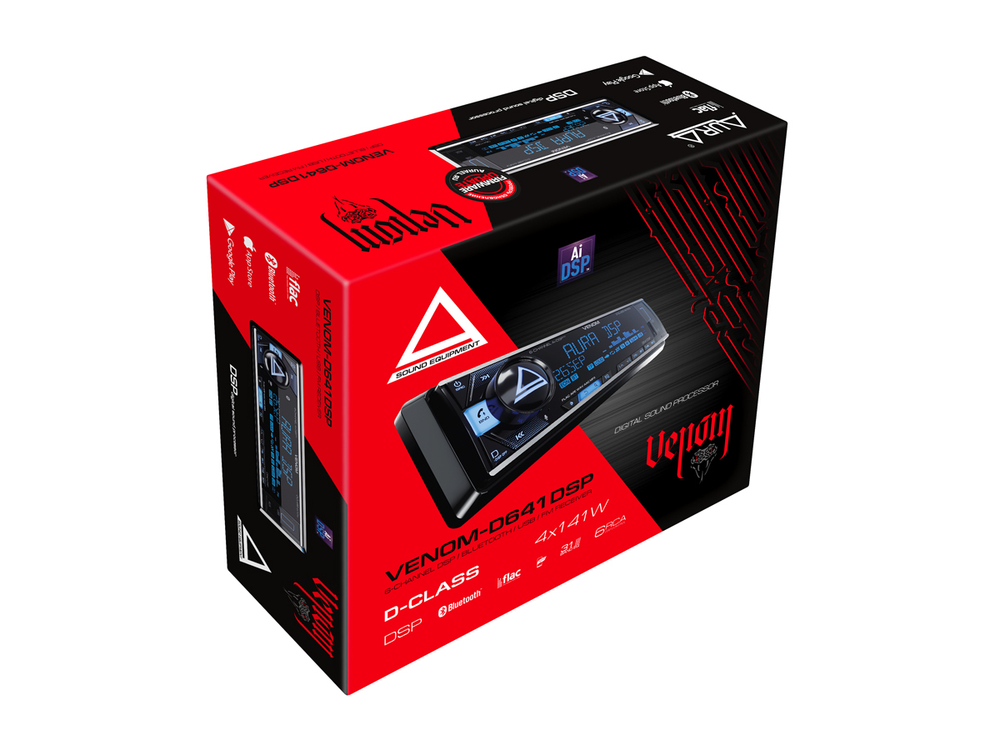 AURA VENOM-D641DSP 3RCA