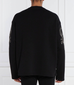 Худи Balmain - черный(CH1JQ049 PC17)