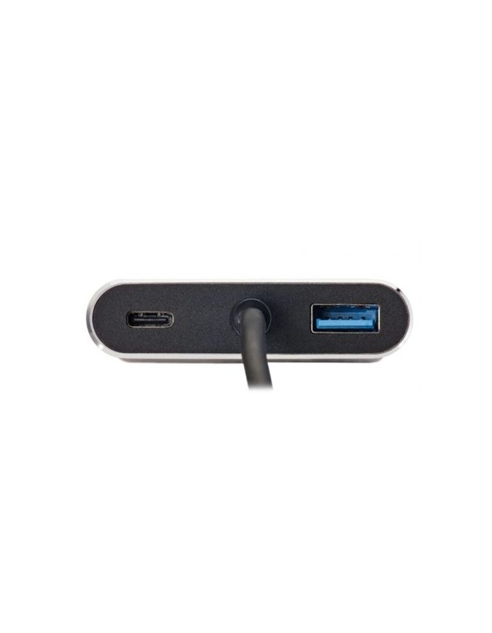 USB-хаб (концентратор) VCOM TUC055 Кабель-концентратор USB3.1 TypeCm --&gt;HDMI+USB3.0+PD+VGA Alum Grey 4K@30Hz, Telecom[6926123465530]