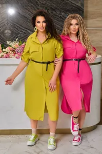 Платье рубашка УК-66-3 Fabrika