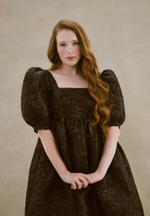 Royal black dress