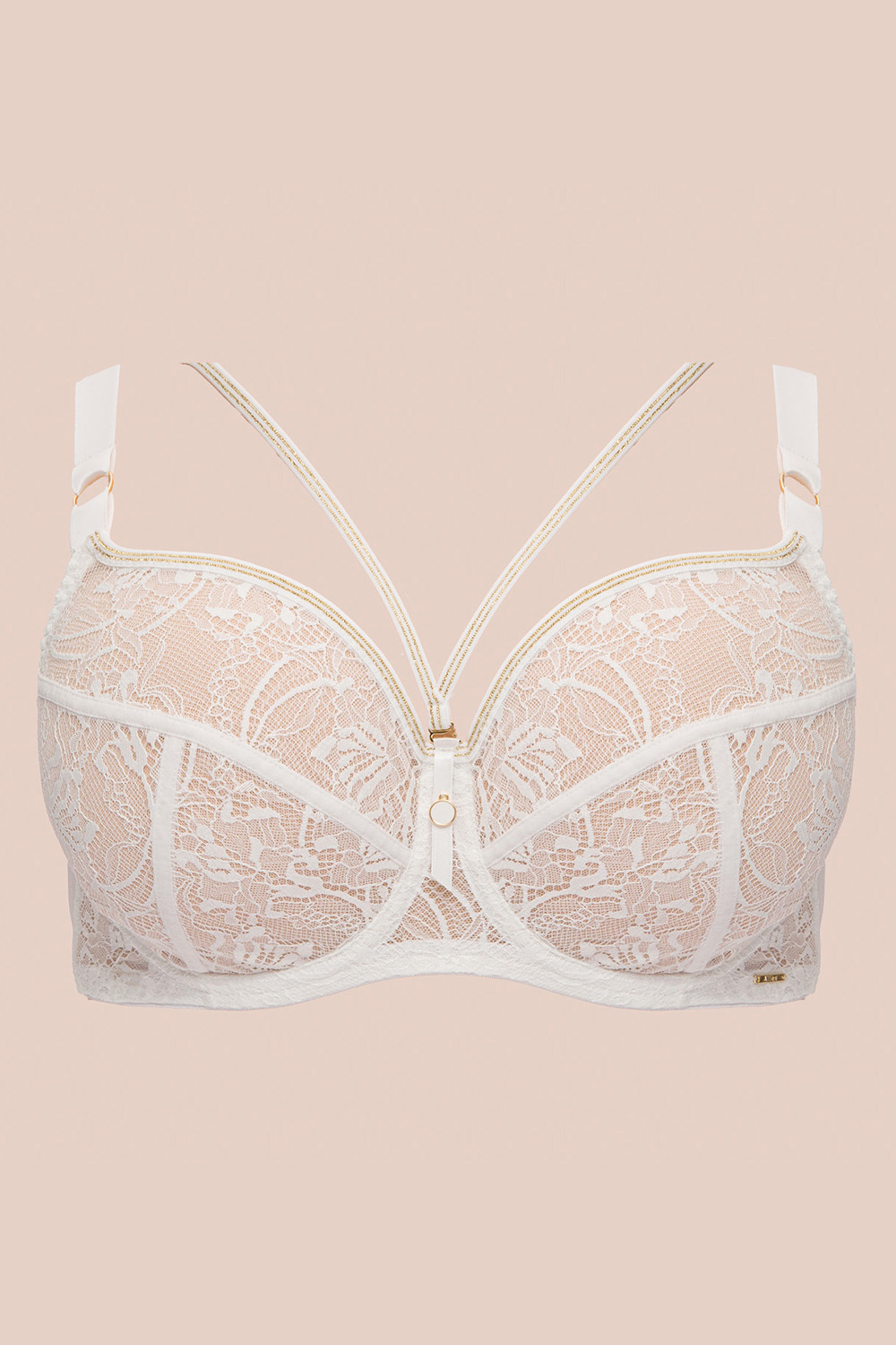 Бюстгальтер Chiara Gold M Off-White