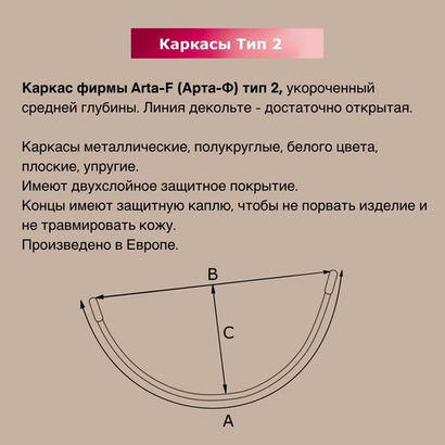 Каркасы подгрудные