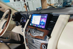 Магнитола Nissan Patrol Y62, Infiniti QX56/QX80 2010-2017 (поддержка Bose, 360 и мониторов, рамка тип 1) - FarCar XXL3261M+RZ монитор 9.5" 2K QLED на Android 14, TS20, 8+256Гб, CarPlay, 4G SIM-слот