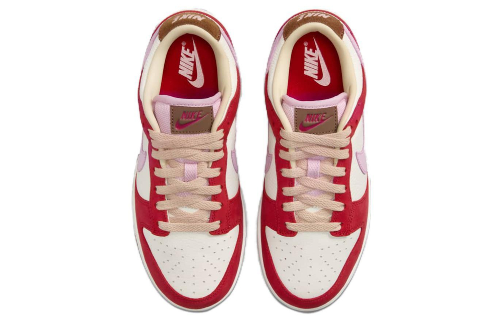 Кроссовки Nike Dunk Low "Sail And Sport Red" (Женская размерная сетка)