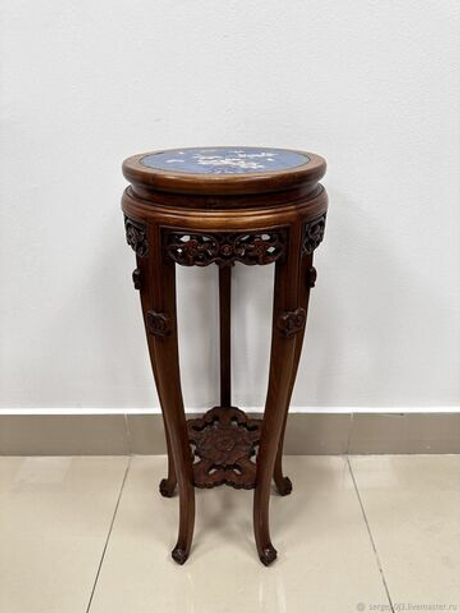 Винтаж: Подставка в китайском стиле. Клуазоне