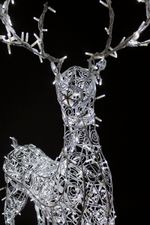 Светодиодная фигура "Олень" ажурный каркас