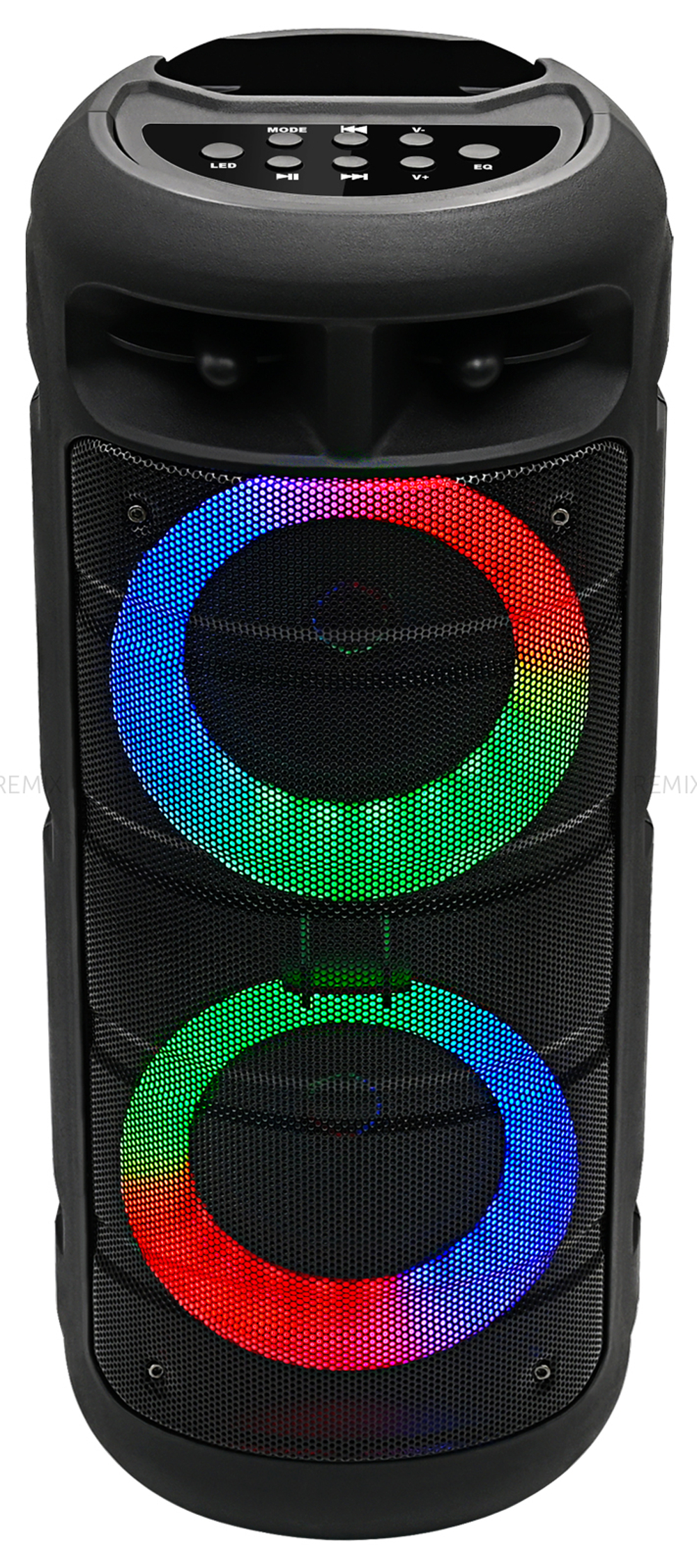 Портативная колонка FUMIKO STELLAR 500 черная RGB-подсветка
