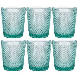 НАБОР СТАКАНОВ "ГРАНАТ" ИЗ 6ШТ. СЕРИЯ "MUZA COLOR" 280МЛ. / В=10 СМ (КОР=6НАБ.)