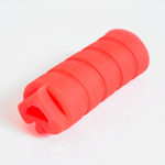 Компактный красный мастурбатор Lingox Poker Spade Edition (Цвет: красный)