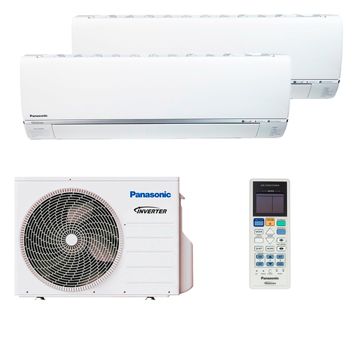 Мультисплит система Panasonic CS-E9RKDW x 2 / CU-2E18PBD