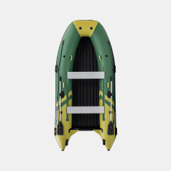 Надувная лодка GLADIATOR E380PRO зелено-оливковый