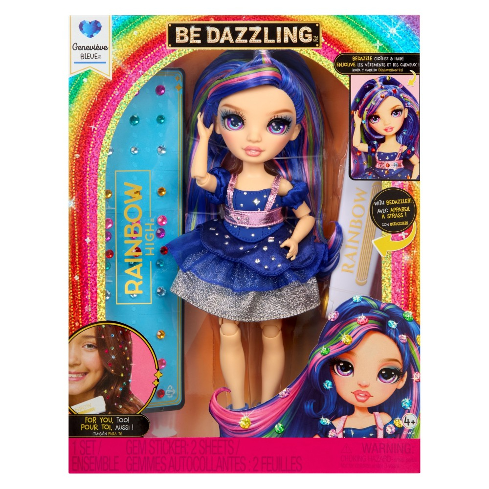 Rainbow High - Модная кукла Genevieve Bleue (Синяя) Be Dazzling Fashion 597810