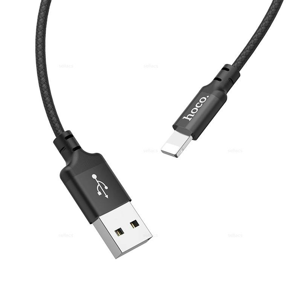 Кабель USB на Lightning Hoco X14 (black) (Краснодар склад)