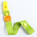 2792845 Держатель для пустышки с лентой «Солнышко», на ленте, МИКС