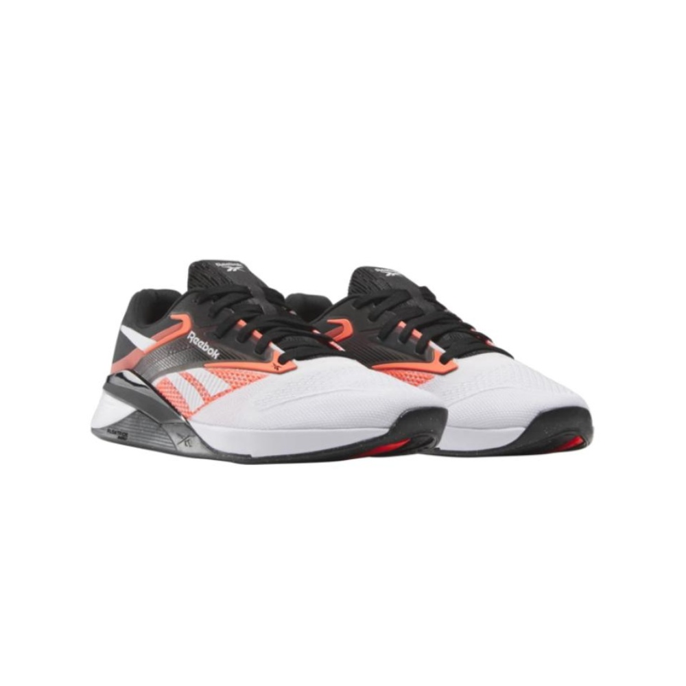 Кроссовки Reebok Nano X4 ' Black White Orange' DJ6566-400
