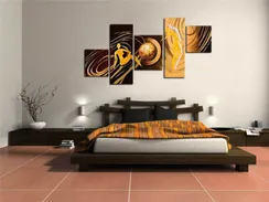 Модульная картина "Мирная встреча"