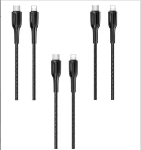 Кабель для Apple USB-C - Lightning Usams Zync Alloy SJ401 PD 1.2 м (в ассорт.)