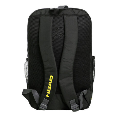 Теннисная сумка HEAD Base 17L Backpack - Black, Yellow