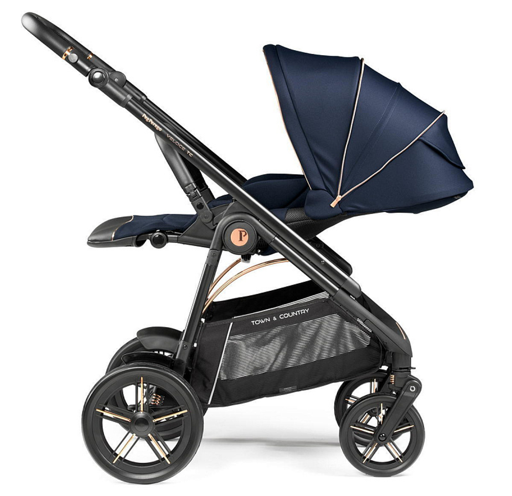 Прогулочная коляска Peg Perego Veloce TC New Blue Shine