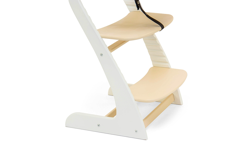 Детский растущий регулируемый стул Бельмарко Усура Белый-Бежевый