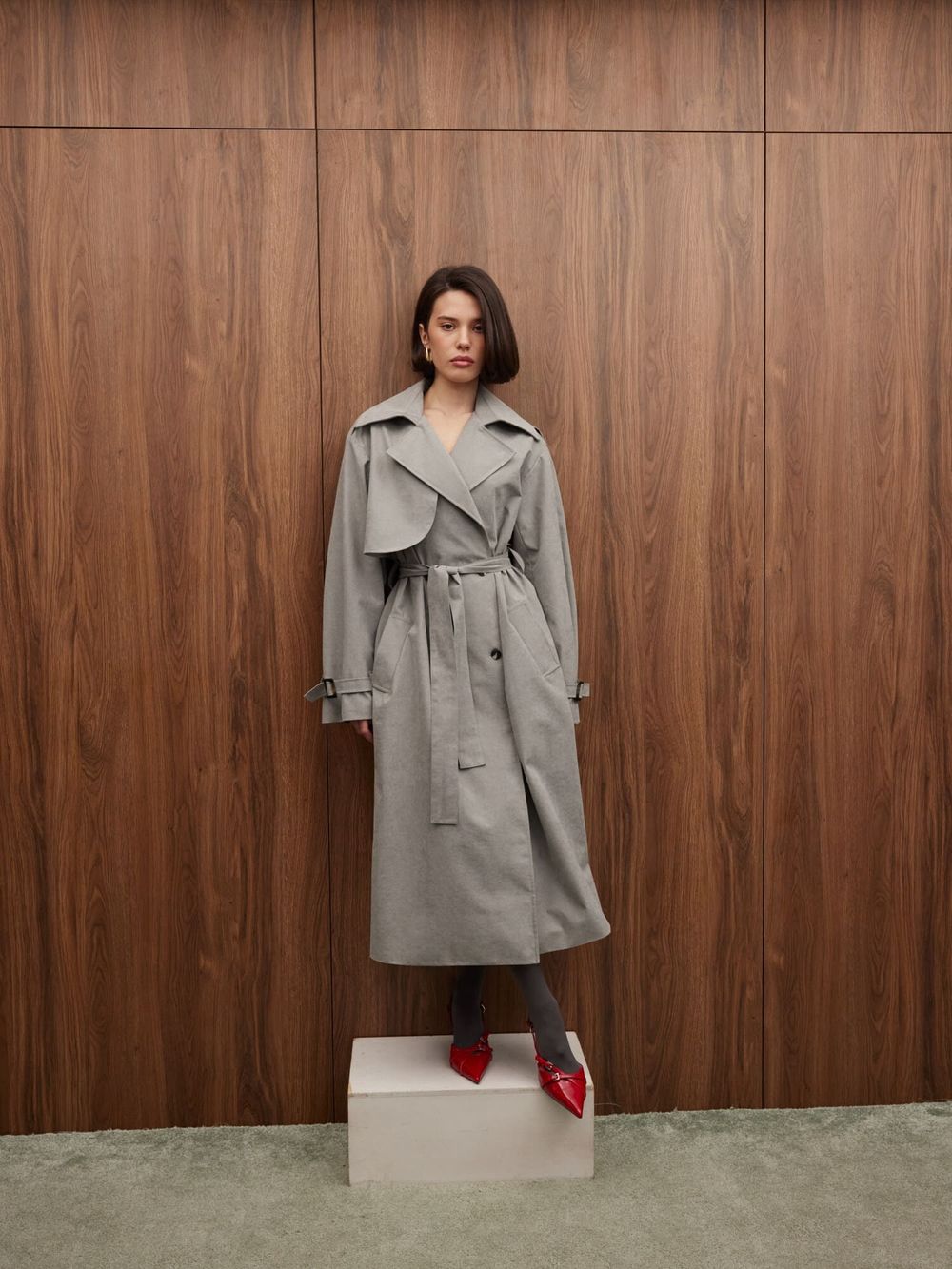 Тренч "Пепел" женский