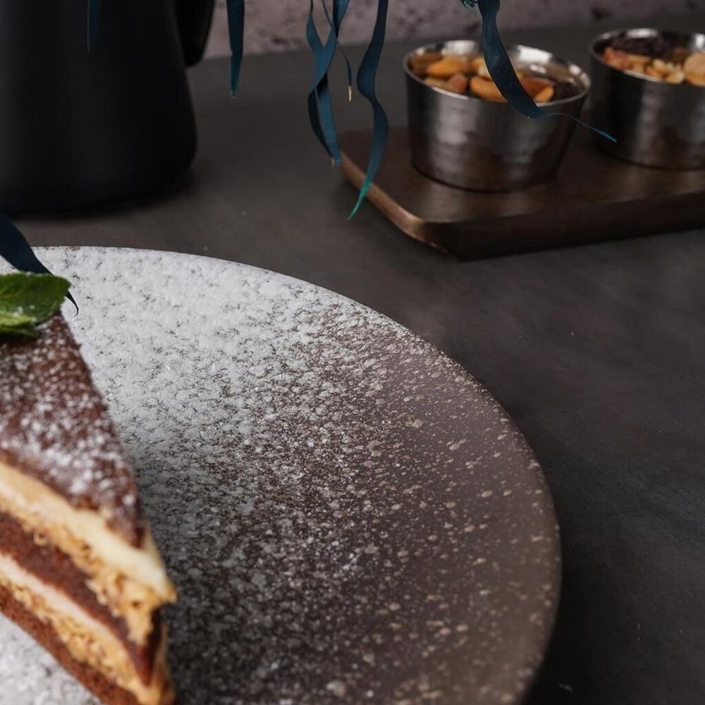 Тарелка d 22 см Brown Untouched Taiga P.L. Proff Cuisine [3]