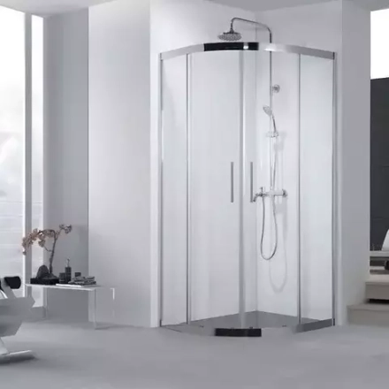 Душевой уголок Aquanet Delta NPE2142 90x90, R550, прозрачное стекло