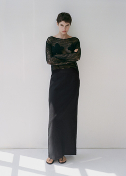 Юбка-карандаш изо льна