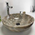 Раковина из оникса Bowl Grey Medium TinLip BO-61039 45*45*15