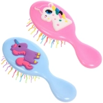 Расчёска массажная «Little darling - Единорожек Лакки», цвет микс,13,8*6см